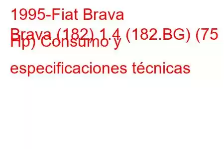 1995-Fiat Brava
Brava (182) 1.4 (182.BG) (75 Hp) Consumo y especificaciones técnicas