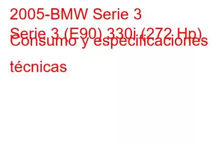 2005-BMW Serie 3
Serie 3 (E90) 330i (272 Hp) Consumo y especificaciones técnicas