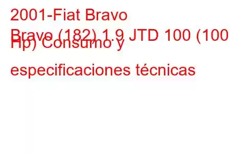 2001-Fiat Bravo
Bravo (182) 1.9 JTD 100 (100 Hp) Consumo y especificaciones técnicas