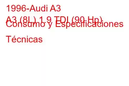 1996-Audi A3
A3 (8L) 1.9 TDI (90 Hp) Consumo y Especificaciones Técnicas