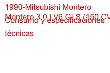 1990-Mitsubishi Montero
Montero 3.0 i V6 GLS (150 CV) Consumo y especificaciones técnicas