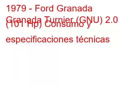 1979 - Ford Granada
Granada Turnier (GNU) 2.0 (101 Hp) Consumo y especificaciones técnicas